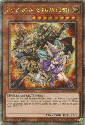 Magicians of Bonds and Unity [LEDE-EN000] Quarter Century Secret Rare - Yu-Gi-Oh! - Card Brawlers | Quebec | Canada |