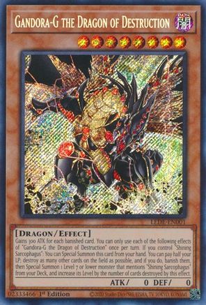 Gandora-G the Dragon of Destruction [LEDE-EN001] Secret Rare - Yu-Gi-Oh! - Card Brawlers | Quebec | Canada |