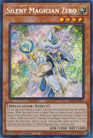 Silent Magician Zero [LEDE-EN003] Secret Rare - Card Brawlers | Quebec | Canada | Yu-Gi-Oh!