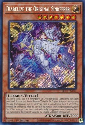 Diabellze the Original Sinkeeper [LEDE-EN012] Secret Rare - Yu-Gi-Oh! - Card Brawlers | Quebec | Canada |