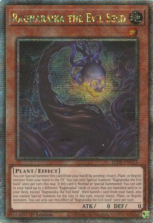 Ragnaraika the Evil Seed [LEDE-EN013] Quarter Century Secret Rare - Yu-Gi-Oh! - Card Brawlers | Quebec | Canada |