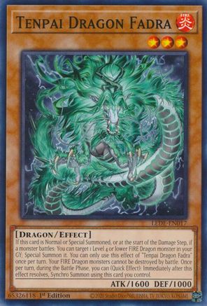 Tenpai Dragon Fadra [LEDE-EN017] Common - Yu-Gi-Oh! - Card Brawlers | Quebec | Canada |