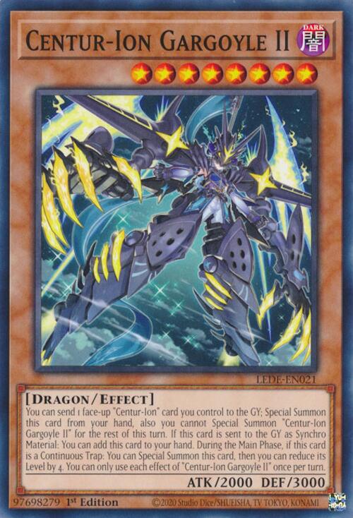 Centur-Ion Gargoyle II [LEDE-EN021] Common - Card Brawlers | Quebec | Canada | Yu-Gi-Oh!