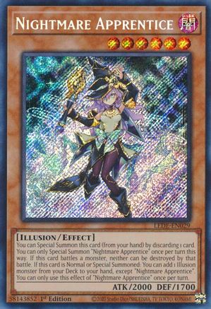 Nightmare Apprentice [LEDE-EN029] Secret Rare - Yu-Gi-Oh! - Card Brawlers | Quebec | Canada |