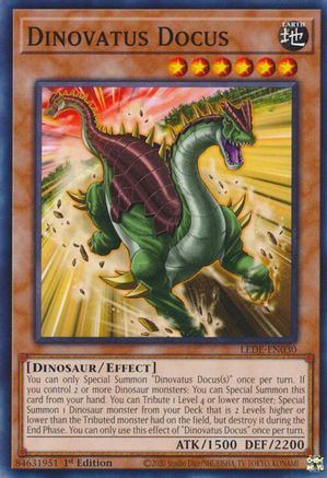 Dinovatus Docus [LEDE-EN030] Common - Yu-Gi-Oh! - Card Brawlers | Quebec | Canada |