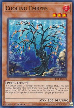 Cooling Embers [LEDE-EN033] Common - Yu-Gi-Oh! - Card Brawlers | Quebec | Canada |