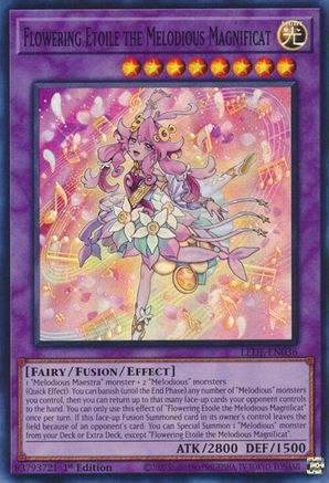 Flowering Etoile the Melodious Magnificat [LEDE-EN036] Super Rare - Yu-Gi-Oh! - Card Brawlers | Quebec | Canada |