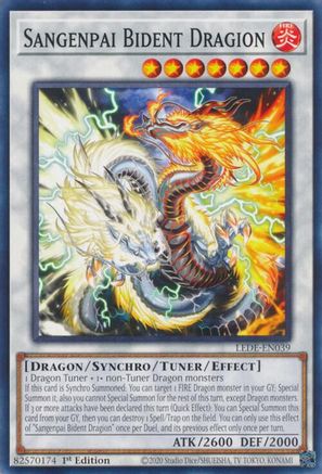 Sangenpai Bident Dragion [LEDE-EN039] Common - Yu-Gi-Oh! - Card Brawlers | Quebec | Canada |