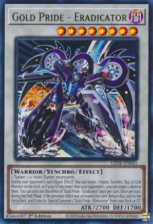 Gold Pride - Eradicator [LEDE-EN041] Ultra Rare - Yu-Gi-Oh! - Card Brawlers | Quebec | Canada |