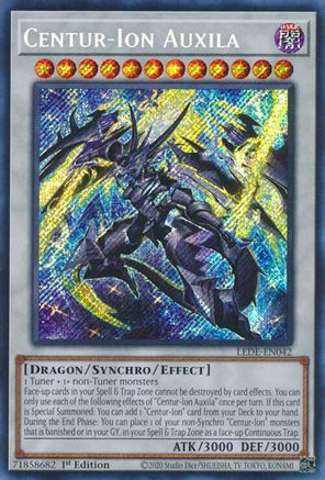 Centur-Ion Auxila [LEDE-EN042] Secret Rare - Yu-Gi-Oh! - Card Brawlers | Quebec | Canada |