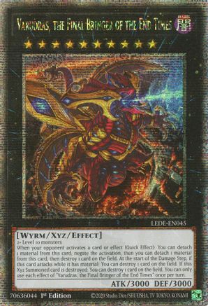 Varudras, the Final Bringer of the End Times (Quarter Century Secret Rare) [LEDE-EN045] Quarter Century Secret Rare - Yu-Gi-Oh! - Card Brawlers | Quebec | Canada |