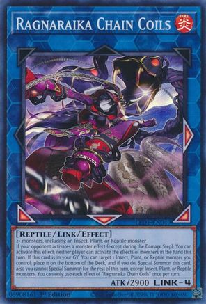 Ragnaraika Chain Coils [LEDE-EN049] Super Rare - Yu-Gi-Oh! - Card Brawlers | Quebec | Canada |