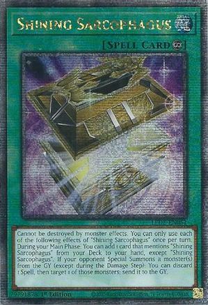 Shining Sarcophagus (Quarter Century Secret Rare) [LEDE-EN051] Quarter Century Secret Rare - Yu-Gi-Oh! - Card Brawlers | Quebec | Canada |