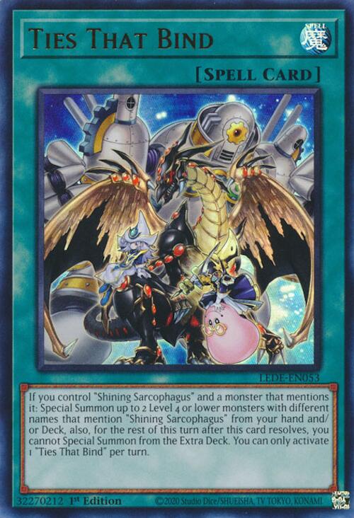 Ties That Bind [LEDE-EN053] Ultra Rare - Card Brawlers | Quebec | Canada | Yu-Gi-Oh!