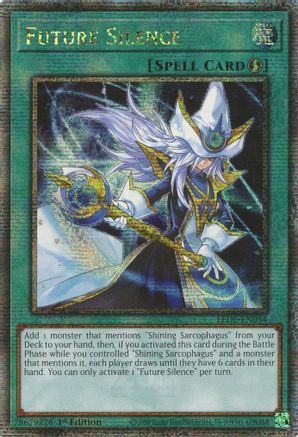 Future Silence (Quarter Century Secret Rare) [LEDE-EN054] Quarter Century Secret Rare - Yu-Gi-Oh! - Card Brawlers | Quebec | Canada |