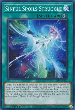 Sinful Spoils Struggle [LEDE-EN057] Common - Yu-Gi-Oh! - Card Brawlers | Quebec | Canada |