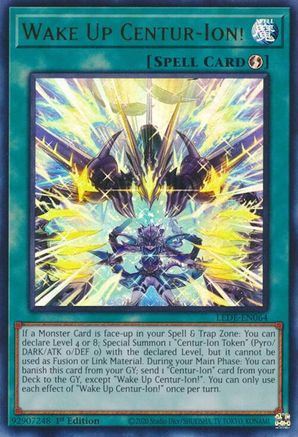 Wake Up Centur-Ion! [LEDE-EN064] Ultra Rare - Yu-Gi-Oh! - Card Brawlers | Quebec | Canada |
