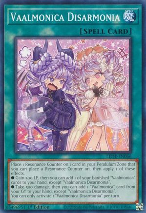 Vaalmonica Disarmonia [LEDE-EN066] Common - Yu-Gi-Oh! - Card Brawlers | Quebec | Canada |