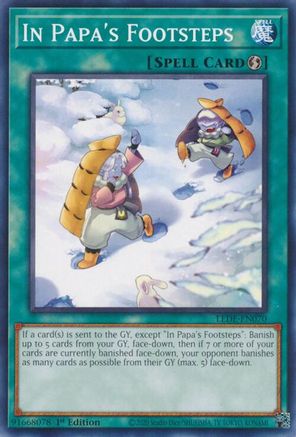 In Papa's Footsteps [LEDE-EN070] Common - Yu-Gi-Oh! - Card Brawlers | Quebec | Canada |