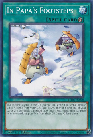 In Papa's Footsteps [LEDE-EN070] Common - Card Brawlers | Quebec | Canada | Yu-Gi-Oh!