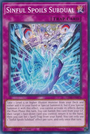 Sinful Spoils Subdual [LEDE-EN074] Common - Yu-Gi-Oh! - Card Brawlers | Quebec | Canada |