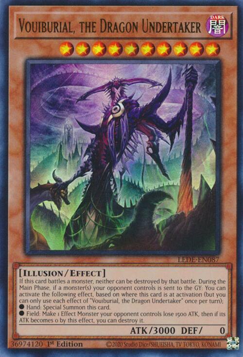 Vouiburial, the Dragon Undertaker [LEDE-EN087] Ultra Rare - Card Brawlers | Quebec | Canada | Yu-Gi-Oh!