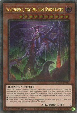 Vouiburial, the Dragon Undertaker (Quarter Century Secret Rare) [LEDE-EN087] Quarter Century Secret Rare - Yu-Gi-Oh! - Card Brawlers | Quebec | Canada |