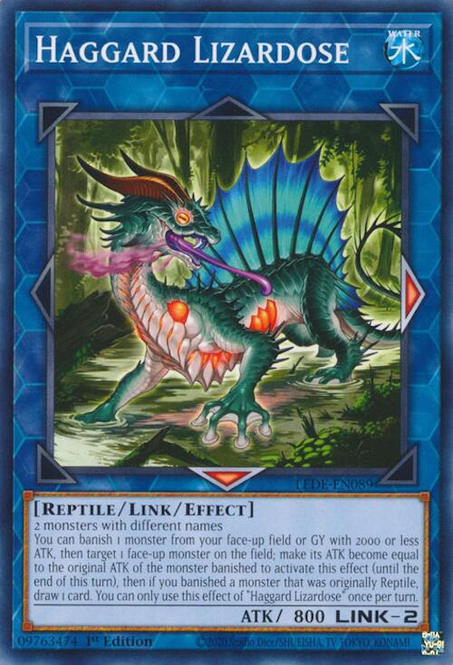 Haggard Lizardose [LEDE-EN089] Common - Card Brawlers | Quebec | Canada | Yu-Gi-Oh!