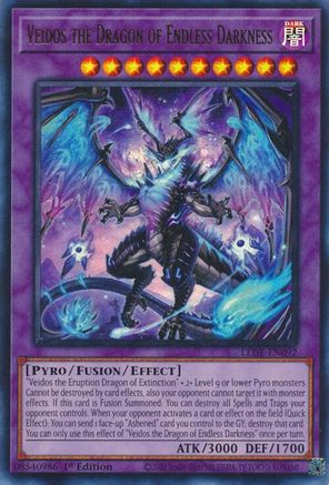 Veidos the Dragon of Endless Darkness [LEDE-EN092] Ultra Rare - Yu-Gi-Oh! - Card Brawlers | Quebec | Canada |