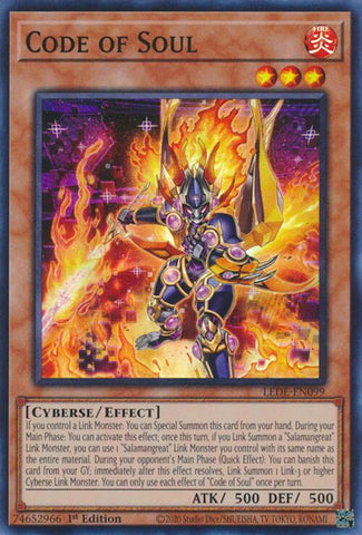 Code of Soul [LEDE-EN099] Super Rare - Card Brawlers | Quebec | Canada | Yu-Gi-Oh!