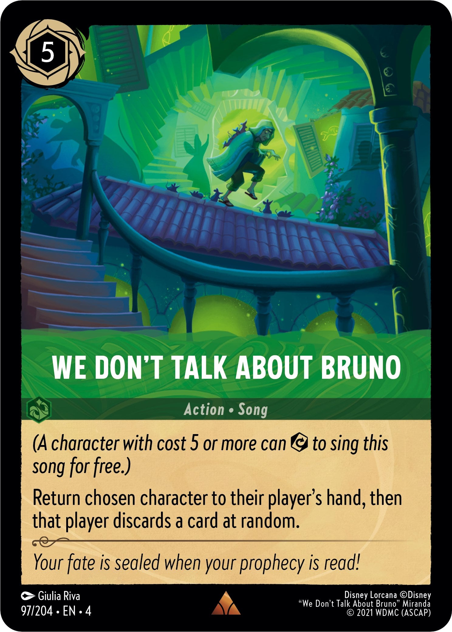 We Don't Talk About Bruno (97/204) [Ursula's Return] - Disney - Card Brawlers | Quebec | Canada |