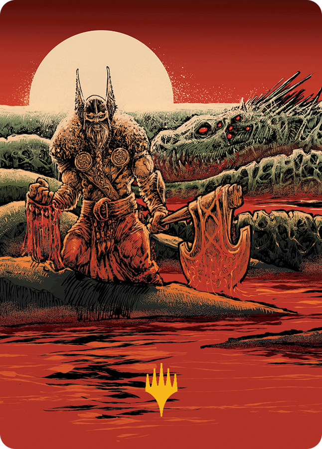 Fynn, the Fangbearer Art Card (Gold-Stamped Signature) [March of the Machine Art Series] - Magic: The Gathering - Card Brawlers | Quebec | Canada |