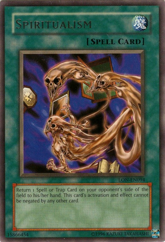 Spiritualism [LON-EN094] Rare - Yu-Gi-Oh! - Card Brawlers | Quebec | Canada |