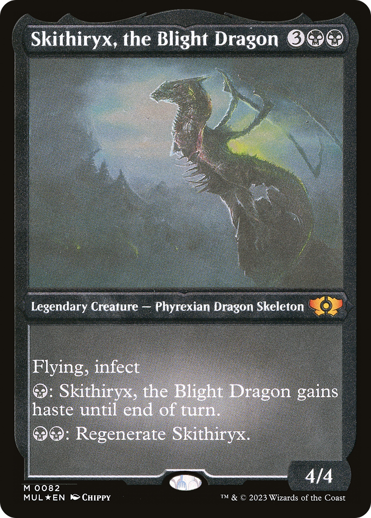 Skithiryx, the Blight Dragon (Foil Etched) [Multiverse Legends] - Magic: The Gathering - Card Brawlers | Quebec | Canada |