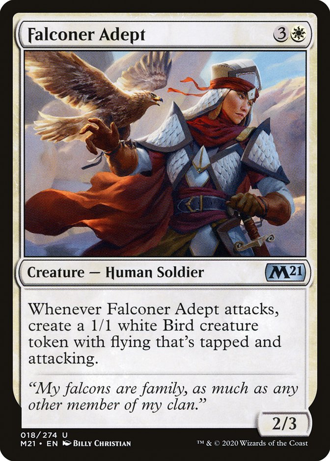 Falconer Adept [Core Set 2021] - Magic: The Gathering - Card Brawlers | Quebec | Canada |