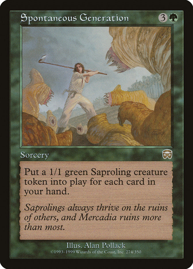Spontaneous Generation [Mercadian Masques] - Magic: The Gathering - Card Brawlers | Quebec | Canada |