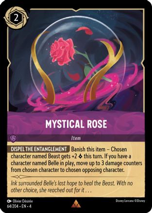 Mystical Rose (64/204) [Ursula's Return] - Disney - Card Brawlers | Quebec | Canada |