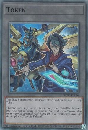 Token: Shay and Raidraptor - Ultimate Falcon [TKN5-EN004] Super Rare - Yu-Gi-Oh! - Card Brawlers | Quebec | Canada |