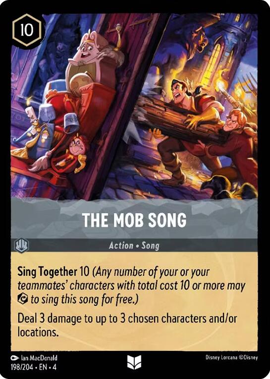 The Mob Song (198/204) [Ursula's Return] - Disney - Card Brawlers | Quebec | Canada |