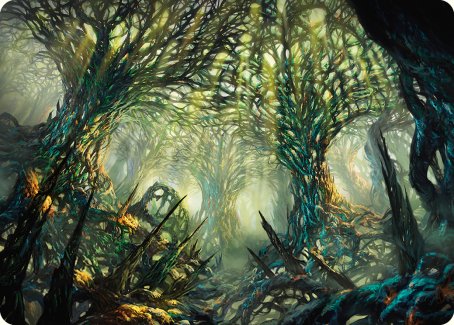 The Hunter Maze Art Card [Phyrexia: All Will Be One Art Series] - Magic: The Gathering - Card Brawlers | Quebec | Canada |