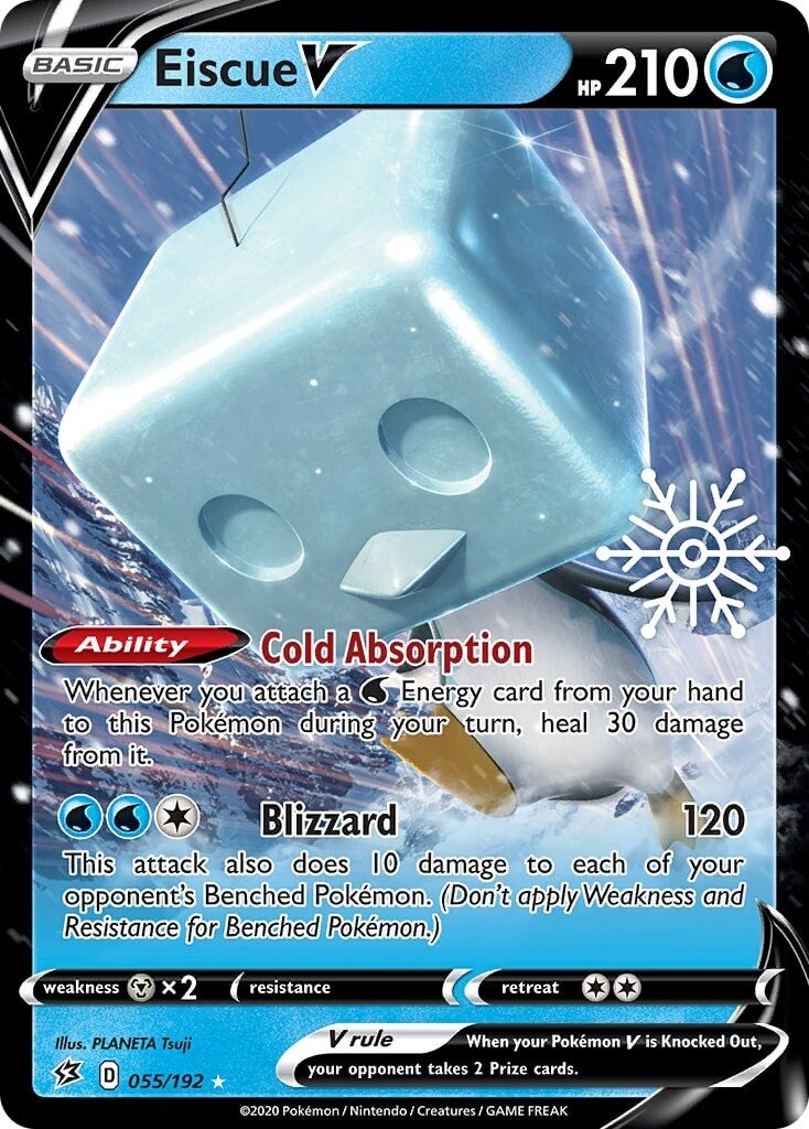 Eiscue V (055/192) (Holiday Calendar) [Sword & Shield: Rebel Clash] - Pokémon - Card Brawlers | Quebec | Canada |