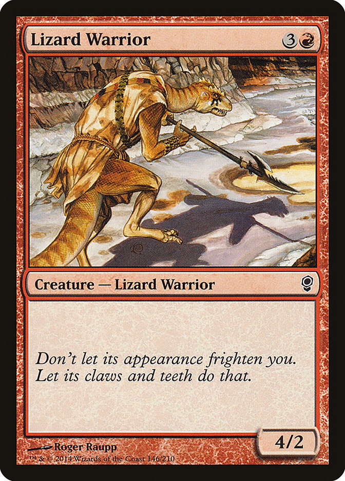 Lizard Warrior [Conspiracy] - Magic: The Gathering - Card Brawlers | Quebec | Canada |
