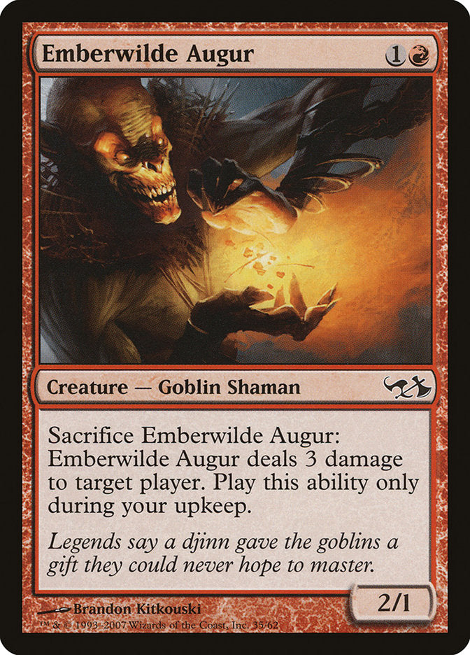 Emberwilde Augur [Duel Decks: Elves vs. Goblins] - Magic: The Gathering - Card Brawlers | Quebec | Canada |