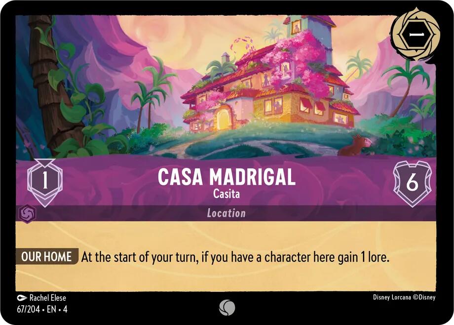 Casa Madrigal - Casita (67/204) [Ursula's Return] - Disney - Card Brawlers | Quebec | Canada |