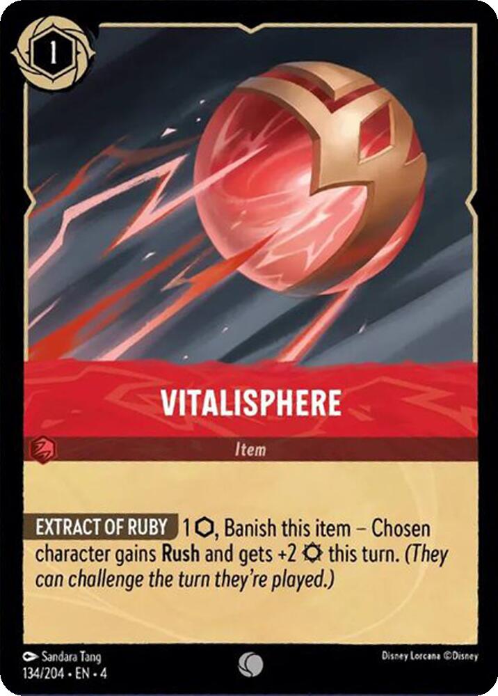 Vitalisphere (134/204) [Ursula's Return] - Disney - Card Brawlers | Quebec | Canada |