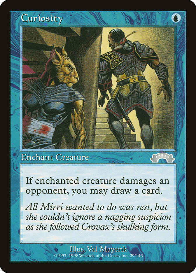 Curiosity [Exodus] - Magic: The Gathering - Card Brawlers | Quebec | Canada |