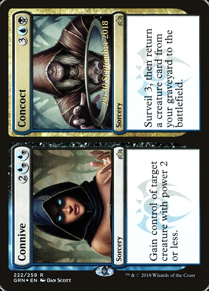 Connive // Concoct [Guilds of Ravnica Prerelease Promos] - Magic: The Gathering - Card Brawlers | Quebec | Canada |