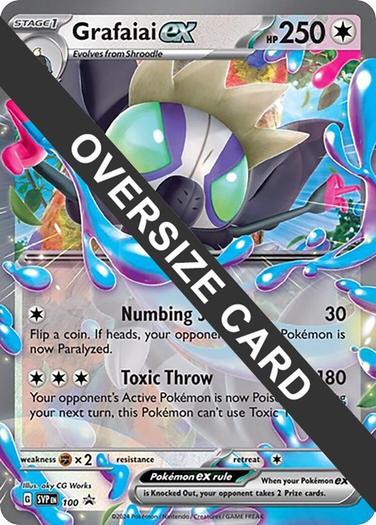 Grafaiai ex (100) (Jumbo Card) [Scarlet & Violet: Black Star Promos] - Pokémon - Card Brawlers | Quebec | Canada |