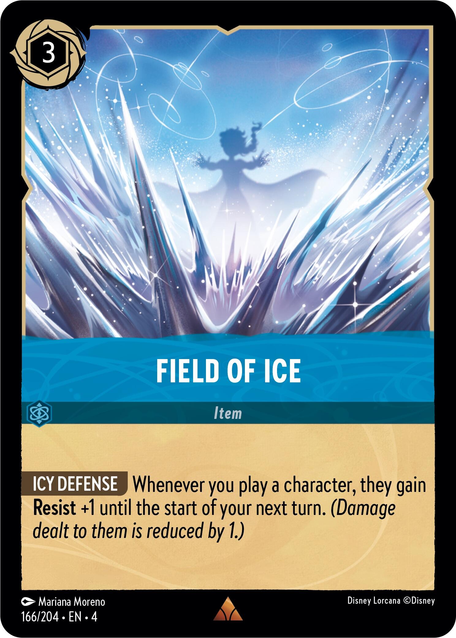Field of Ice (166/204) [Ursula's Return] - Disney - Card Brawlers | Quebec | Canada |