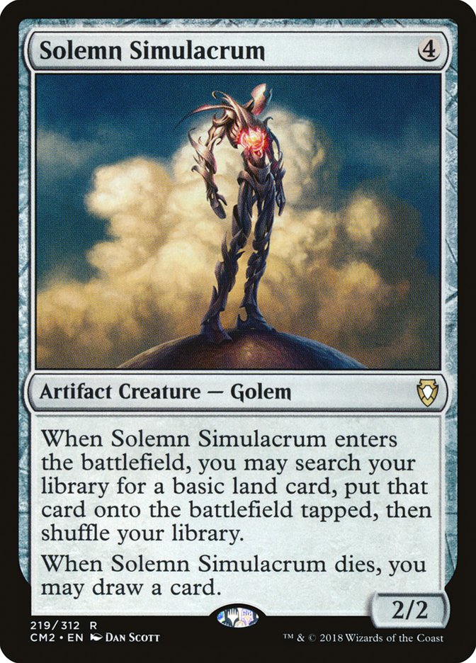 Solemn Simulacrum (219/312) [Commander Anthology Volume II] - Magic: The Gathering - Card Brawlers | Quebec | Canada |